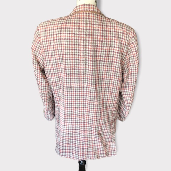 Oversized Italian Wool Silk and Linen Blazer Women’s Large - Picture 3 of 10